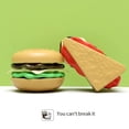 thumbnail image 5 of syligr Pretend Play Food Sets for Kids 3+, 9PCS Fast Food Toy with Burger Sandwich Fries, Play Kitchen Accessories for Toddlers, Educational Role Play Gift, Holiday Party Present for Boys Girls, 5 of 8