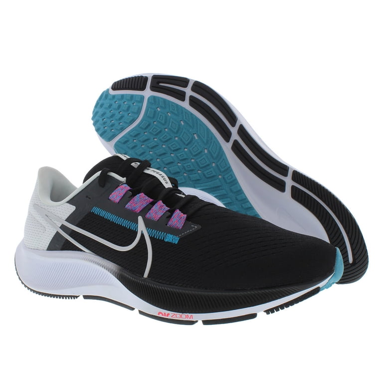 Nike Mens Air Zoom Pegasus 38 Blk/W/Chlrn BL/Mt Slvr CW7356-003