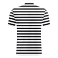 thumbnail image 6 of Polo Shirts For Men Short Sleeve Knit Stripe Casual Summer Fit Business Leisure Male Tops, 6 of 6