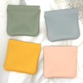 thumbnail image 1 of Bolsa de cosméticos portátil, bolsa de almacenamiento de artículos diversos con línea de datos y sobre rojo de boca pequeña, mini bolsa con cierre automático, bolsa tipo momia, 1 of 5