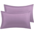 thumbnail image 1 of Unique Bargains Pillowcases Soft 1800 Microfiber Pillow Shams No Zipper 2pcs, 1 of 9