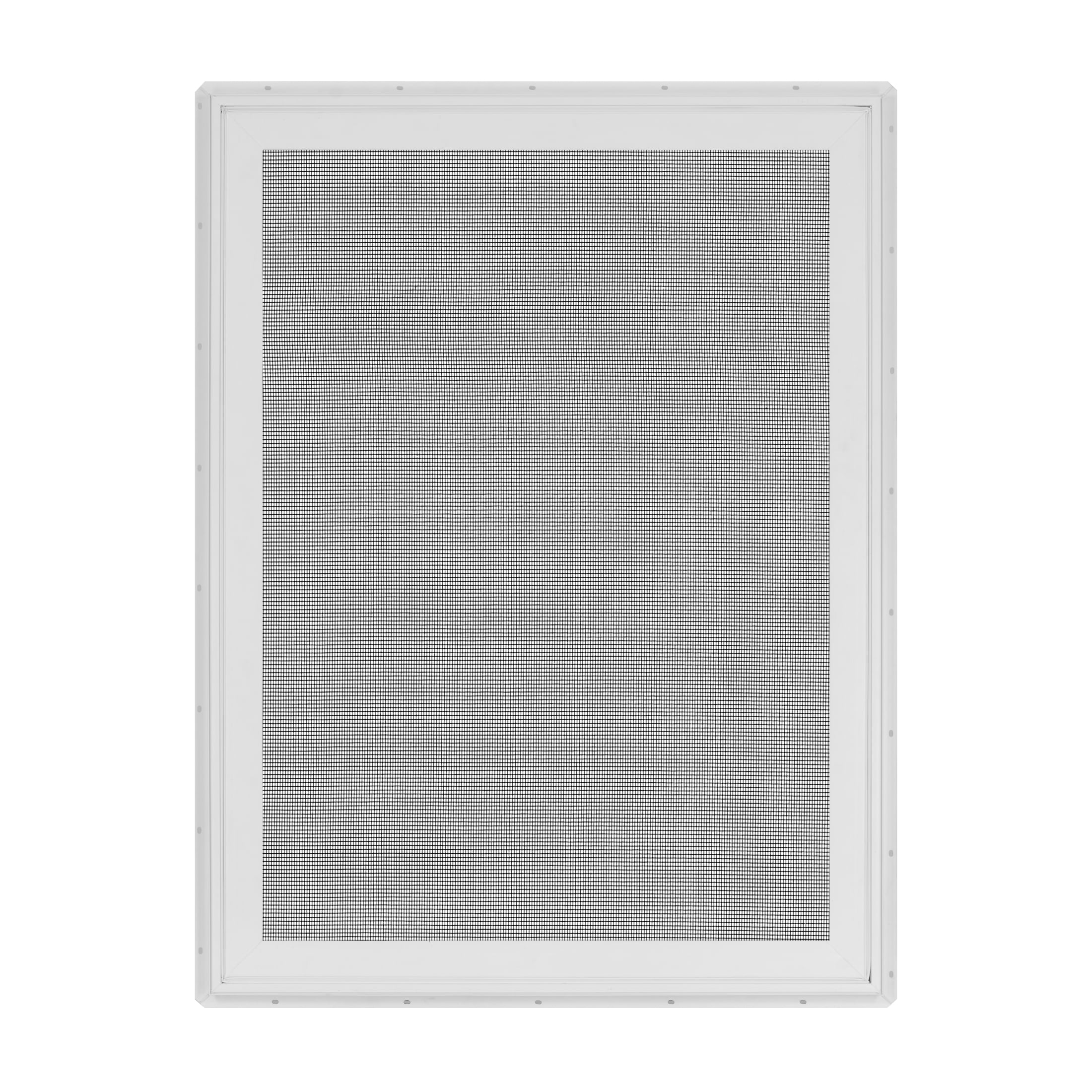 36 in. x 48 in. White Vinyl Double-Pane Insulated Right-Hand Casement Window with Screen