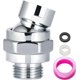 thumbnail image 1 of Shower Head Swivel Ball Adapter, All Metal Adjustable Shower Arm Extension, 1 of 5