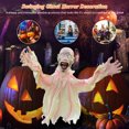 thumbnail image 2 of Groundbreaker Scary&nbsp;Decor con Light Up Glowing Eyes animados para la puerta principal Hugtrwg Para estrenar, 2 of 7