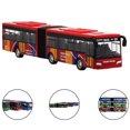 thumbnail image 1 of Jouets de Voiture Navette Autobus en Métal Moulé pour Enfants, Petits Jouets à Rétrofriction pour Bébé 18,5 cm, 1 of 5