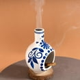 thumbnail image 4 of Handmade Ceramic Palo Santo Holder Burner - Mini Chimenea Incense Dish for Palo Santo and Sticks - Sage Holder for Meditation Decor, 4 of 7