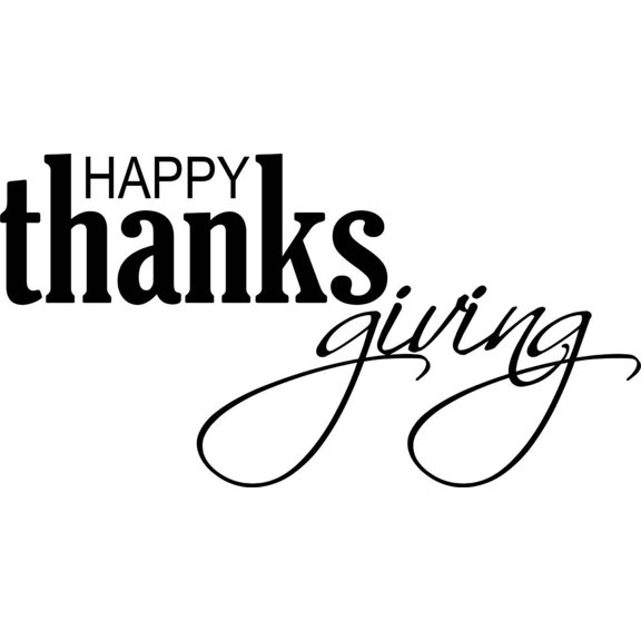 Wall Design Pieces Happy Thanksgiving 14"X20"