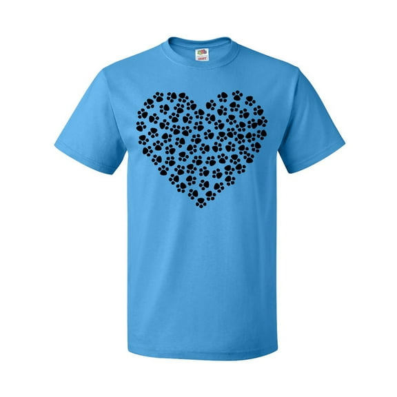 Inktastic Dog Paws, Puppy Paws, Animal Paws, Heart, Pet T-Shirt