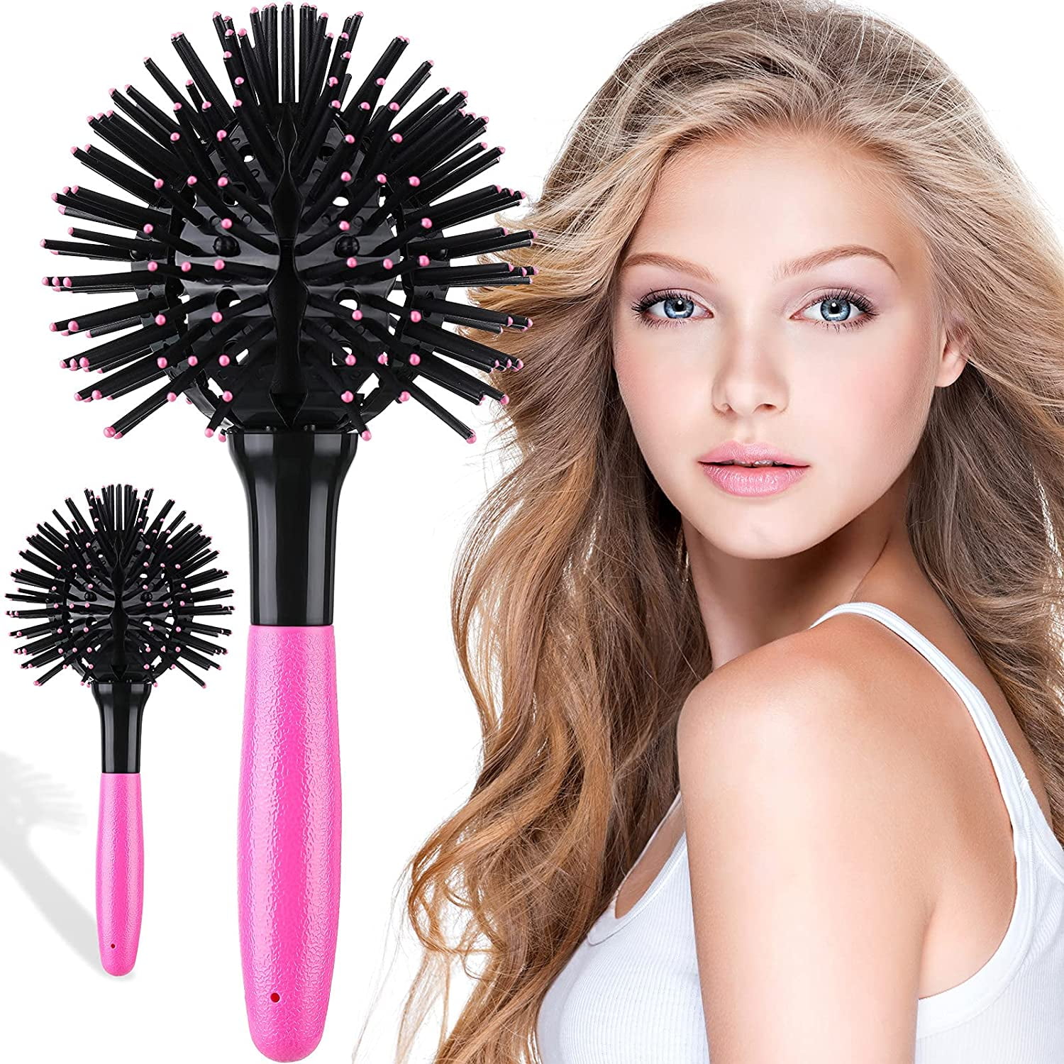 Buy 2 Pieces 3D Bomb Curl Hair Brush, Round Hair Curler, Curling Comb, for Making Curling Balls, Chic Feeling, Large Size, Prevent Hair from Tangling Online at Lowest Price in Ubuy France. Buy 2 Pieces 3D Bomb Curl Hair Brush, Round Hair Curler, Curling Comb, for Making Curling Balls, Chic Feeling, Large Size, Prevent Hair from Tangling Online at Lowest Price in Ubuy France.