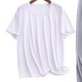 thumbnail image 4 of StSilkitty Men's 2 Piece Outfits Short Sleeve Crewneck Athletic T Shirts and Pants Sets Lightweight Comfy Loungewear Set, 4 of 5