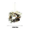 thumbnail image 3 of Christmas Hanging Bell Decoration – Festive Small Bells for Wreaths, Windows, Porch, and Tree – Holiday Door Hanging Ornament for Home Decor and Gifting, 3 of 6