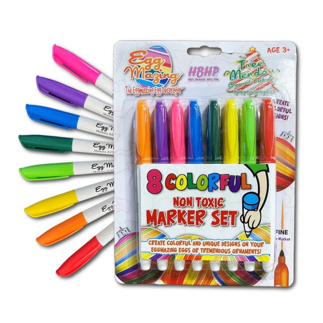 Set de rotuladores The Eggmazing Egg Decorator Treemendous DinoMazing