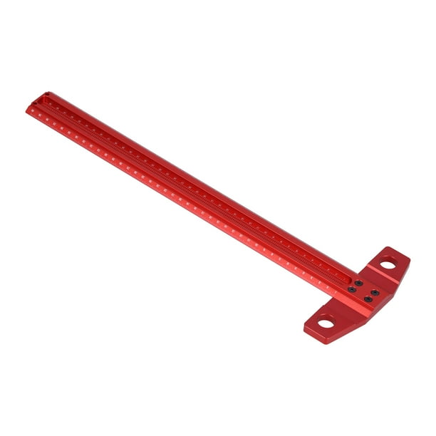Escuadra Tipo T, Regla De Dibujo Cuadrada Tipo T, Trazador De ángulo Recto, Indicador De Marcado De Aluminio Para Carpintería De Vidrio