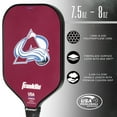 thumbnail image 4 of Franklin Sports NHL Colorado Avalanche Pickleball Paddle - Official NHL Team Pickleball Paddles - USAP (USAPA) Approved Premium Quality Pickleball Paddles - Authentic Team Logos + Colors, 4 of 13