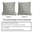 thumbnail image 6 of Navy Blue Leopard Print Pillow Covers 18x18 Set of 2 Cheetah Animal Pattern Chinoiserie Decorative Throw Pillows Outdoor Pillowcase Farmhouse Linen Cushion Case Decor for Sofa Couch Bed, 6 of 6