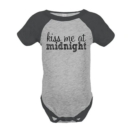 

Custom Party Shop Baby s Kiss Me At Midnight Happy New Year Onepiece