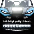 thumbnail image 3 of KATIMOTO LED Hood Scoop Light for Yamaha RMAX 1000 21-25, Front Auxiliary Hood Panel Lamp Daytime Running Light for Yamaha Wolverine RMAX2 1000 / RMAX4 1000 2021-2025 Accessories (1PCS), 3 of 6