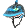 thumbnail image 1 of Casco Raskullz Shark Attax negro para niños mayores de 3 años, 1 of 8