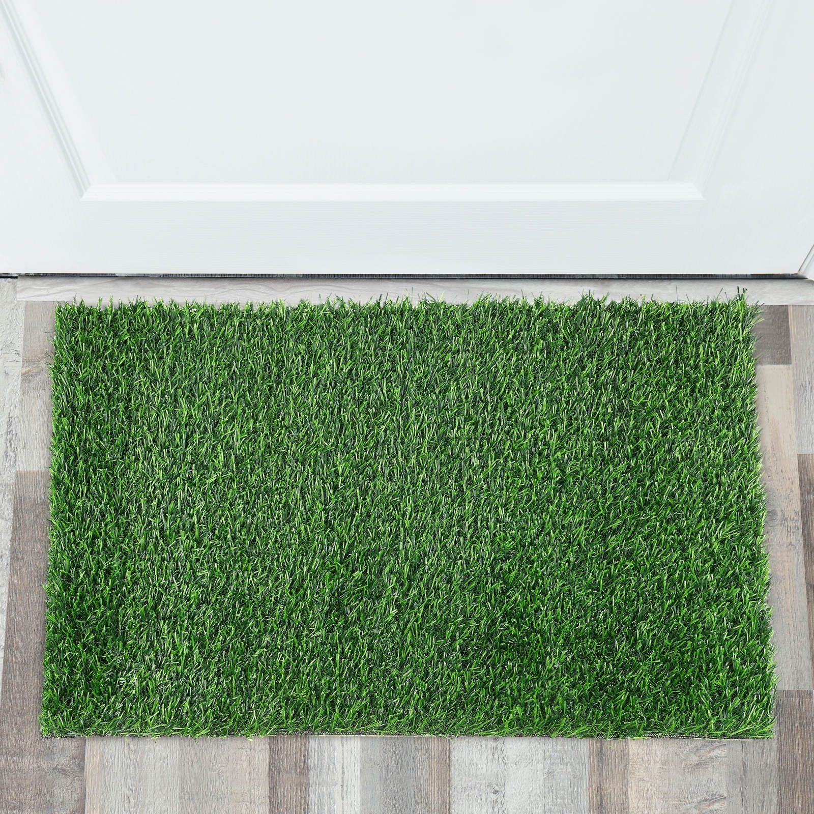 GrassWorx Clean Machine 18 in. W X 24 in. L Green AstroTurf Door