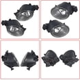 thumbnail image 2 of SEBLAFF 2-Pack Front Bumper Fog Lights Assembly with Bulbs and Switch Wiring Kit Replacement for Replacement for 2016-2018 Altima, 2 of 8