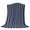 Midnight Blue, variant on Throw Blanket Grey Stripes Chevron Navy,Warm Soft Lightweight Flannel Fleece Blankets Zigzag Ripple Abstract Geometric,Microfiber Throws for Bed Sofa Couch Camping All Seasons Use 30x40In