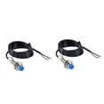thumbnail image 4 of Raindrops 2pcs 3-wire Proximity Sensor Approach Copper DC6-36V Normally Open, 4 of 8