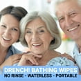 thumbnail image 5 of Drench Luxury Rinse Free No Alcohol Shower Wipes for Elderly Bedridden & Adults - Hassle-free No Water Disposable Bathing & Cleansing Body Wipes - Microwavable (60 Pack), 5 of 5