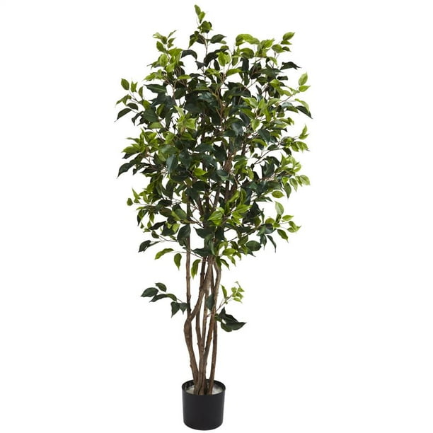 Nearly Natural Ficus Bushy Silk Tree