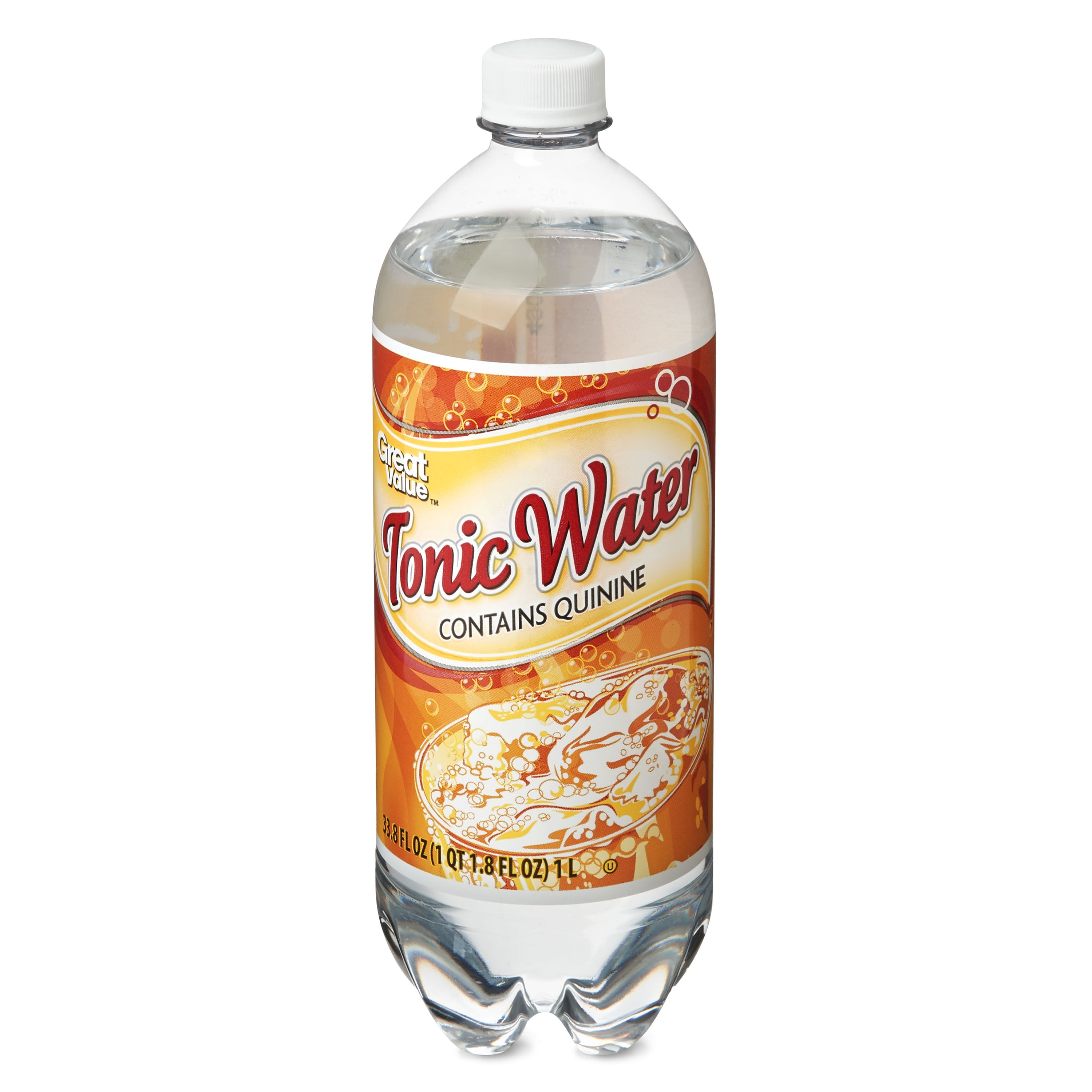 Great Value Tonic Water, 33.8 fl oz - Walmart.com - Walmart.com