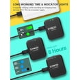 thumbnail image 6 of SYNCO G1(A2) 2.4G Wireless Lavalier Microphone System for Camera Smartphone Camcorder Recorder, 6 of 10