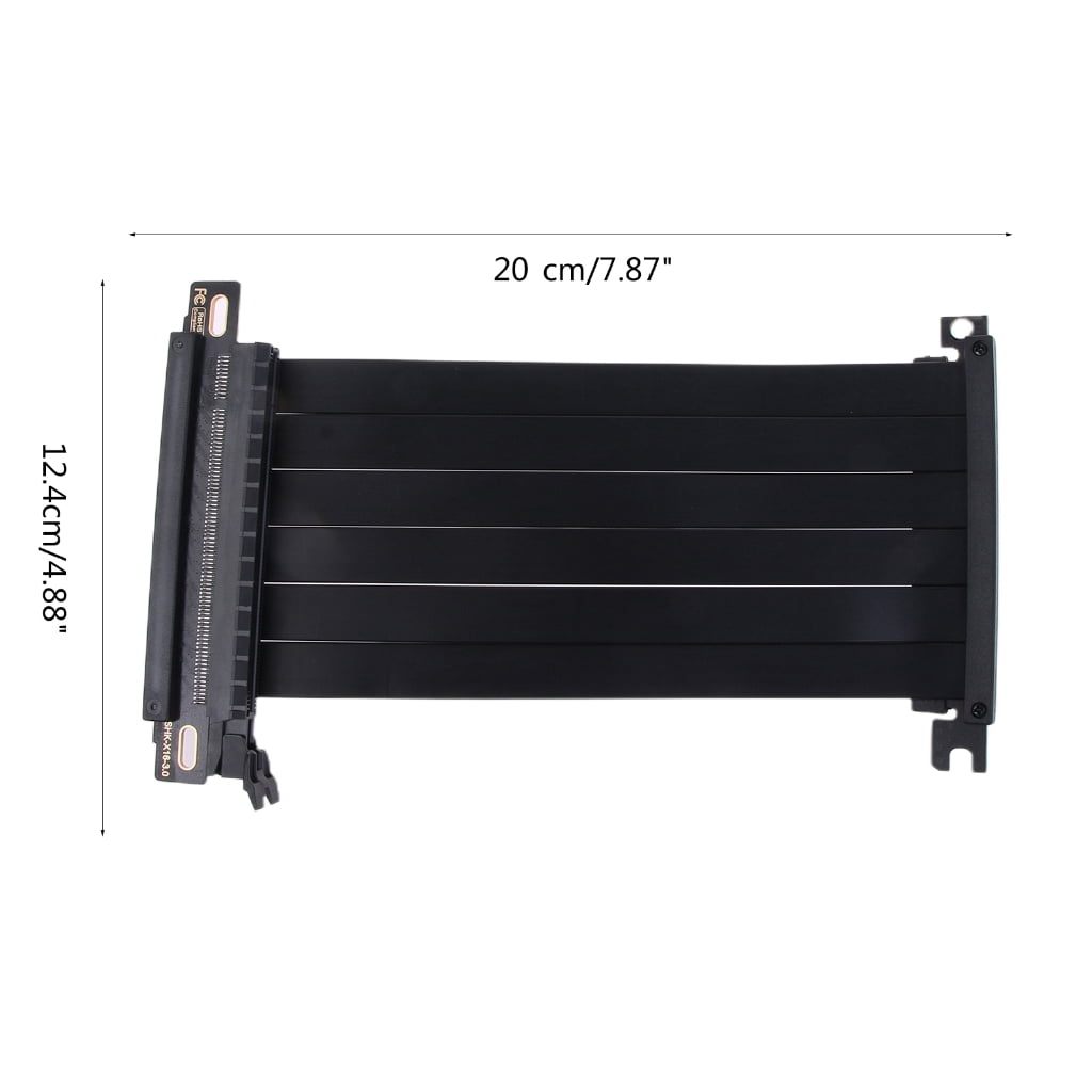 JZROCKER High Speed PC Graphics Cards PCI-Express 3.0 16x Flexible Cable Riser Card