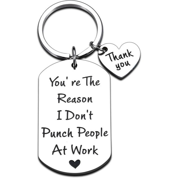 Christmas Gifts for Female Friends Boss Gifts for Men, Birthday Gift for Boss Women Friend, Work Bestie Keychain Gifts for Women Coworkers, Going Away Gifts for Friend, Office Gifts for Women Men