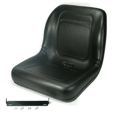 The ROP Shop | Black High Back Seat & Bracket Milsco 6003 fit Club Car Utility Vehicles XRT1550