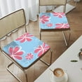 thumbnail image 4 of TaTaai 2Pcs Floral Flowers Pattern Chair Cushions for Dining Chairs, Square Chair Seat Cushion with Removable Cover, Outdoor Reversible Seat Cushion for Kitchen Dining Office, 4 of 6
