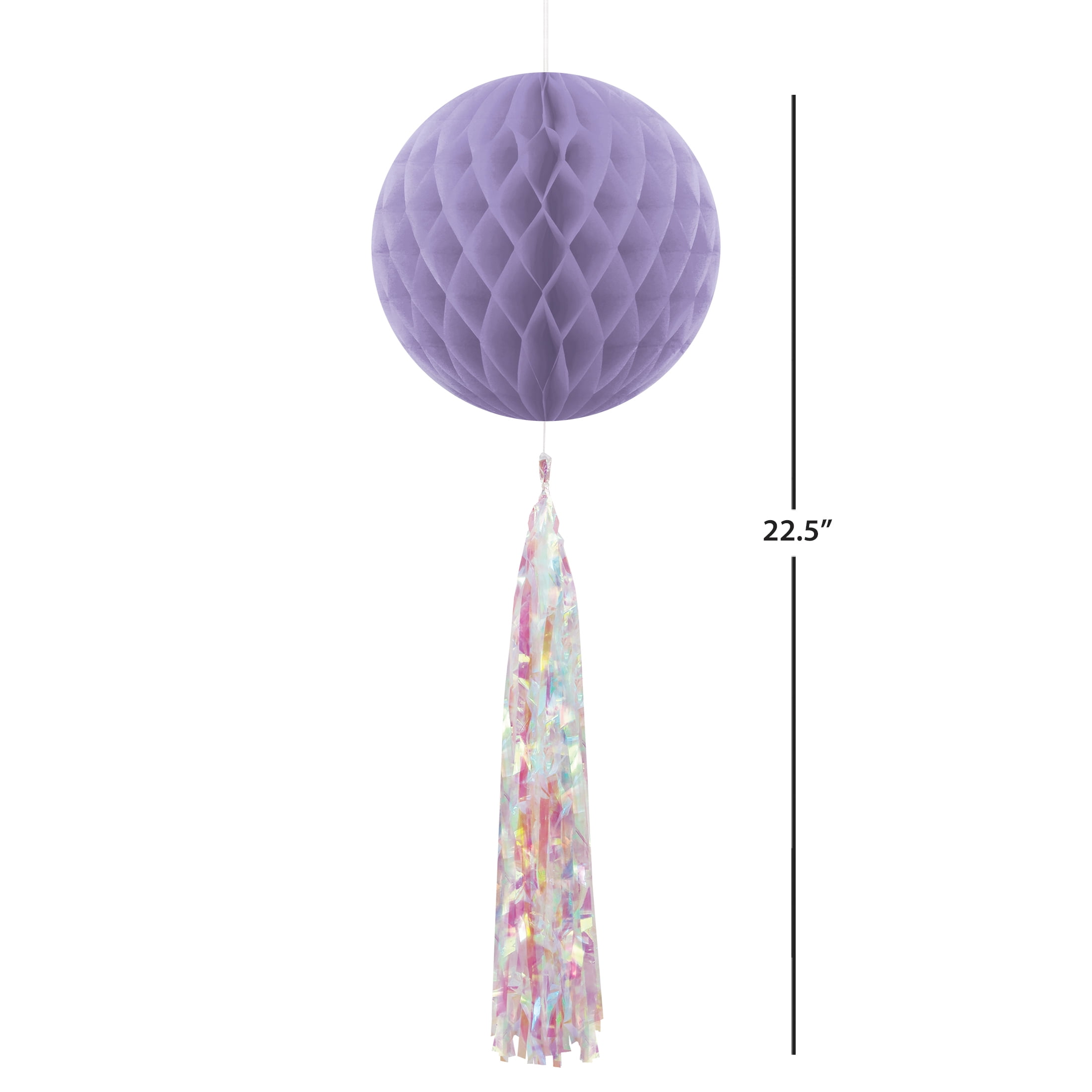 Multicolor Pastel Honeycomb Hanging Decorations, 6 Pieces, by Way To Celebrate