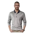 thumbnail image 1 of Playera Manga Larga Moda Tipo Polo Casual Comoda Hombre, 1 of 6