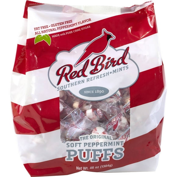 Red Bird Cotton Candy Puffs