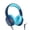 Blue, variant on Tronsmart KH01 Kids Wired Headphones for School Travel, Safe Volume Limited, Foldable Lightweight Over-Ear Headphones for PC/Tablet, pink purple