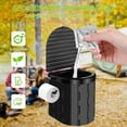 thumbnail image 5 of Portable Toilet Kit, Camping Toilet with Pop-Up Privacy Tent and Poo Gel Toilet Bags, Washable Portable Outdoor Showers Changing Rooms, 5 of 5