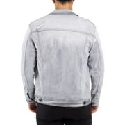 X RAY Jeans Mens Denim Jacket, Grey, S