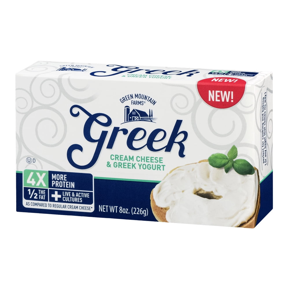 Green Mountain Farms Cream Greek Cheese & Greek Yogurt, 8 oz.