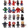 Superhero Mini Action Figures Sets for Kids, Cupcake Figurines for Birthday Party, Party Favors Set, Super Hero Theme Party Supplies (20)