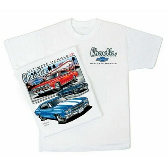 Chevrolet Chevelle Ultimate Muscle Mens T shirt Chevy