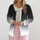 thumbnail image 1 of Puntoco Chaqueta Tipo Cárdigan Informal Con Botones Y Estampado Navideño Para Mujer, 1 of 5