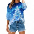 thumbnail image 6 of Craaazy Christmas Vintage Printed Round-neck Pullover For Men And Women's Casual Sporty Gifts Long-sleeved Fleece Sweatshirt To ps, 6 of 9