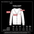 thumbnail image 3 of Naruto Akatsuki Red Clouds Kanji Red Sweater Cardigan, 3 of 3