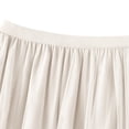 thumbnail image 3 of Women's High Waisted Maxi Tiered Skirt Ruffle Trim Layered Mesh Tulle A-Line Flowy Long Skirt Elegant Fairy Boho Style Skirt Party Evening Special Occasion Apparel, 3 of 6
