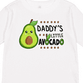 thumbnail image 4 of Inktastic Daddy's Little Avocado with Cute Baby Avocado Boys or Girls Long Sleeve Toddler T-Shirt, 4 of 5