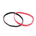 thumbnail image 6 of Elastic Headband Solid Color Running Sweatband Fitness Hair Ties for Yoga Sports Gym, 6 of 7