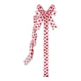 thumbnail image 2 of Lssam Valentine‘s Day Decorations Cabinet Bows with Red and White Hearts 78.8 Inch Extra Long Ribbon for Kitchen Door Wall Furniture Holiday Party, 2 of 5